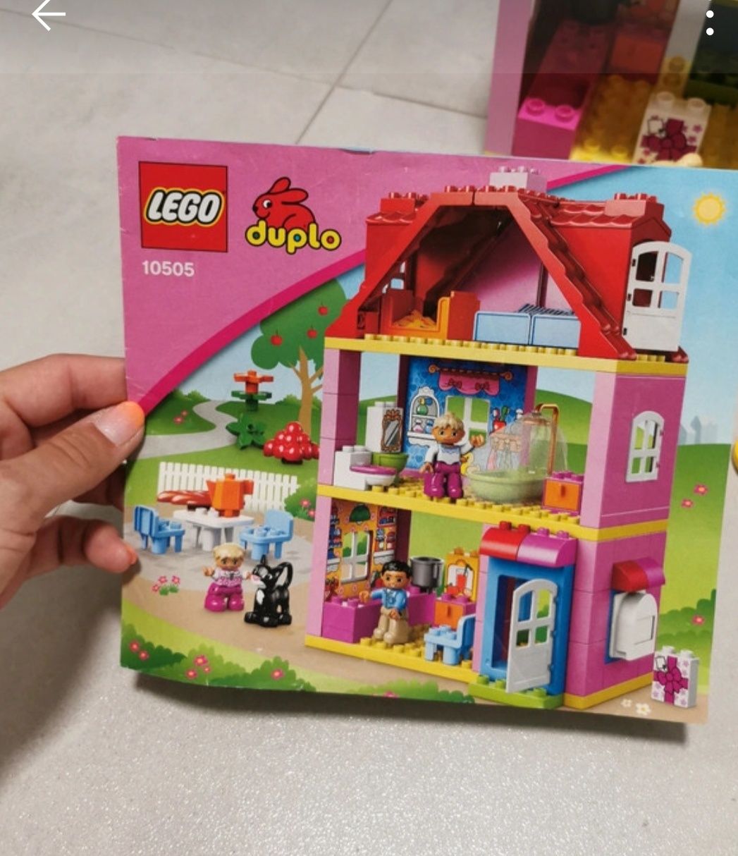 Unikat Domek 10505 Lego duplo plus gratisy odgrywanie ról Rodzina kot