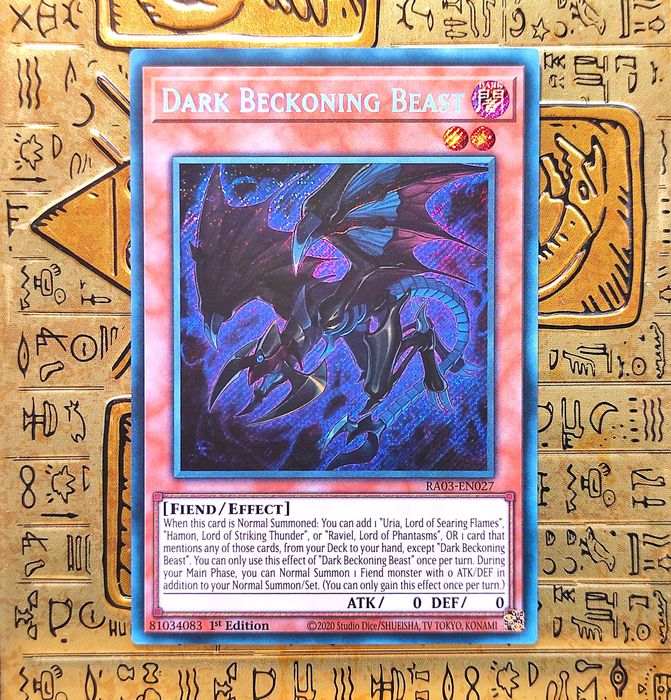 Dark Beckoning Beast Yugioh
