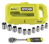 Na Lewara Zestaw kluczy z grzechotką Ryobi 1/4'' 10 elementów
