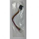 Kabel zasilający PC Molex - SATA 4 pin 17 cm