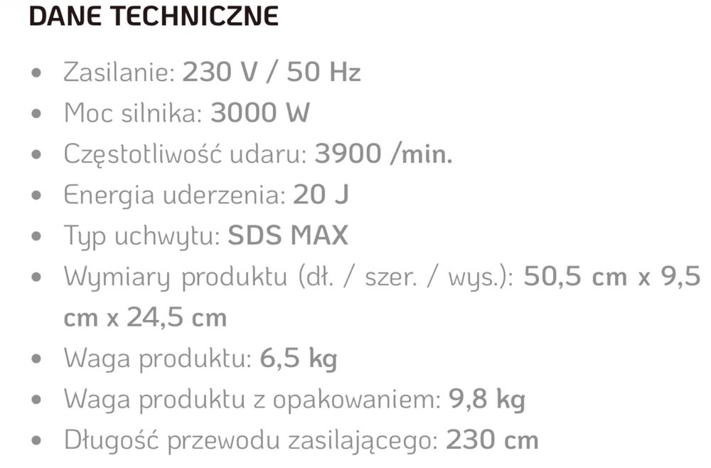 Młot wyburzeniowy