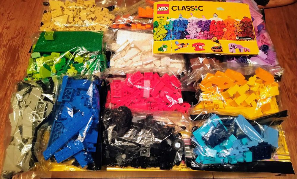 LEGO CLASSIC 10717, 1500 sztuk, 4-99