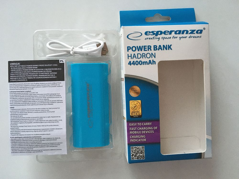 Павербанк Esperanza Powerbank 4400mAh