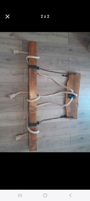 Lampa na taras wisząca