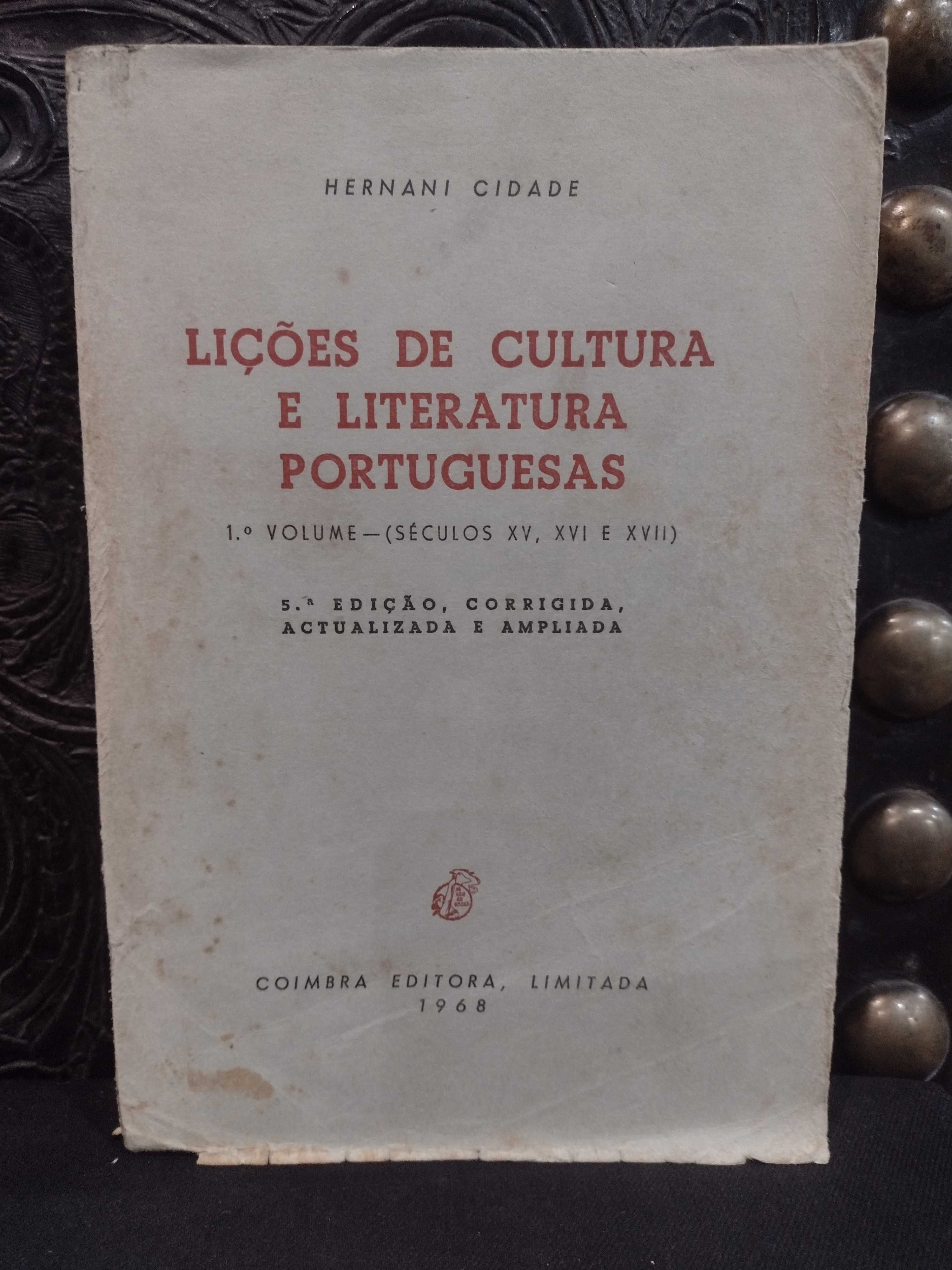 Lições de Cultura e Literatura Portuguesas 1968 Hernani Cidade