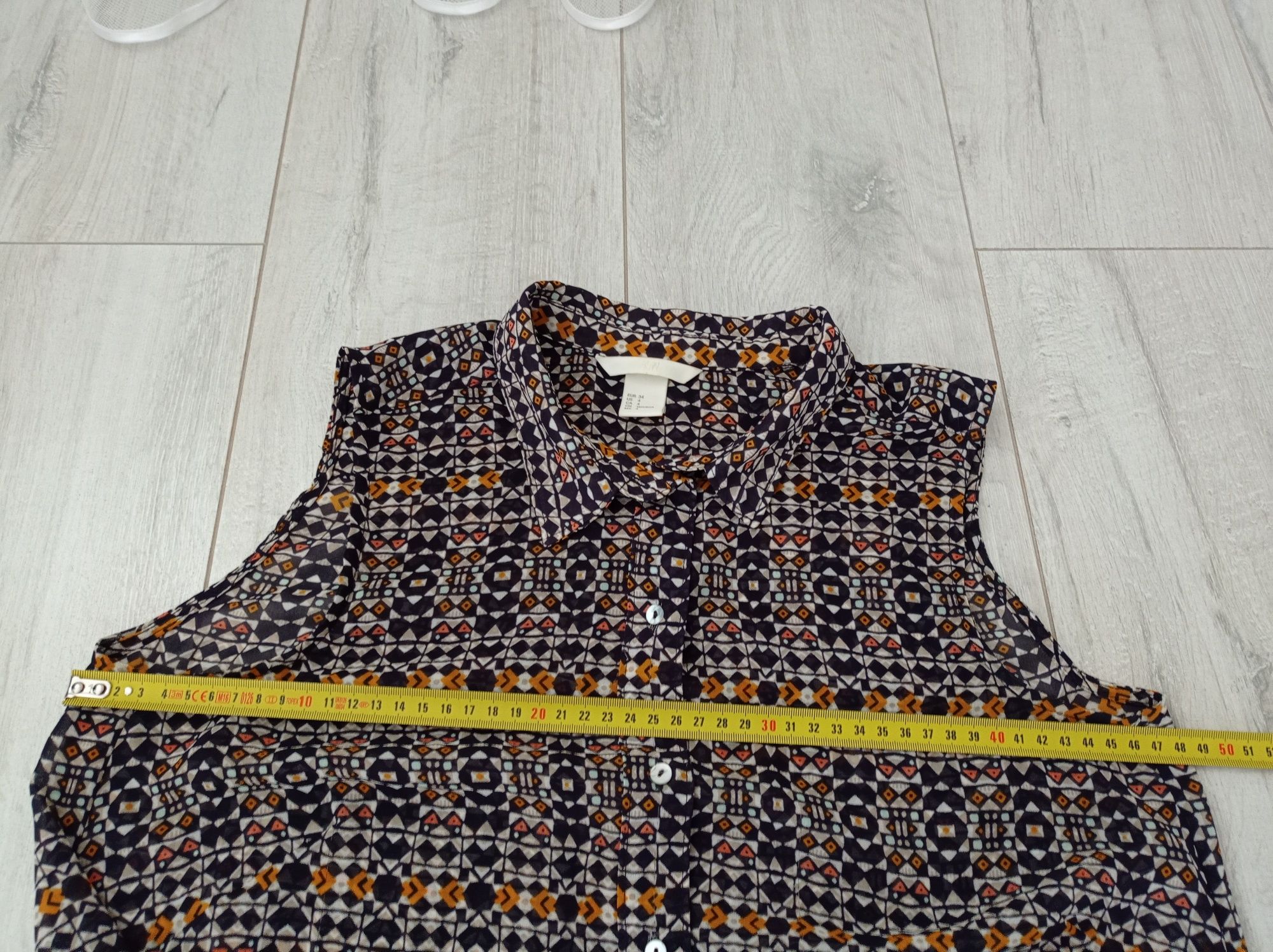 Bluzka damska koszulowa firmy H &M rozmiar 34