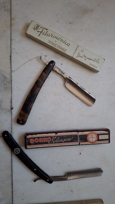 Navalhas de barbeiro DORKO / Filarmonica / Assentador