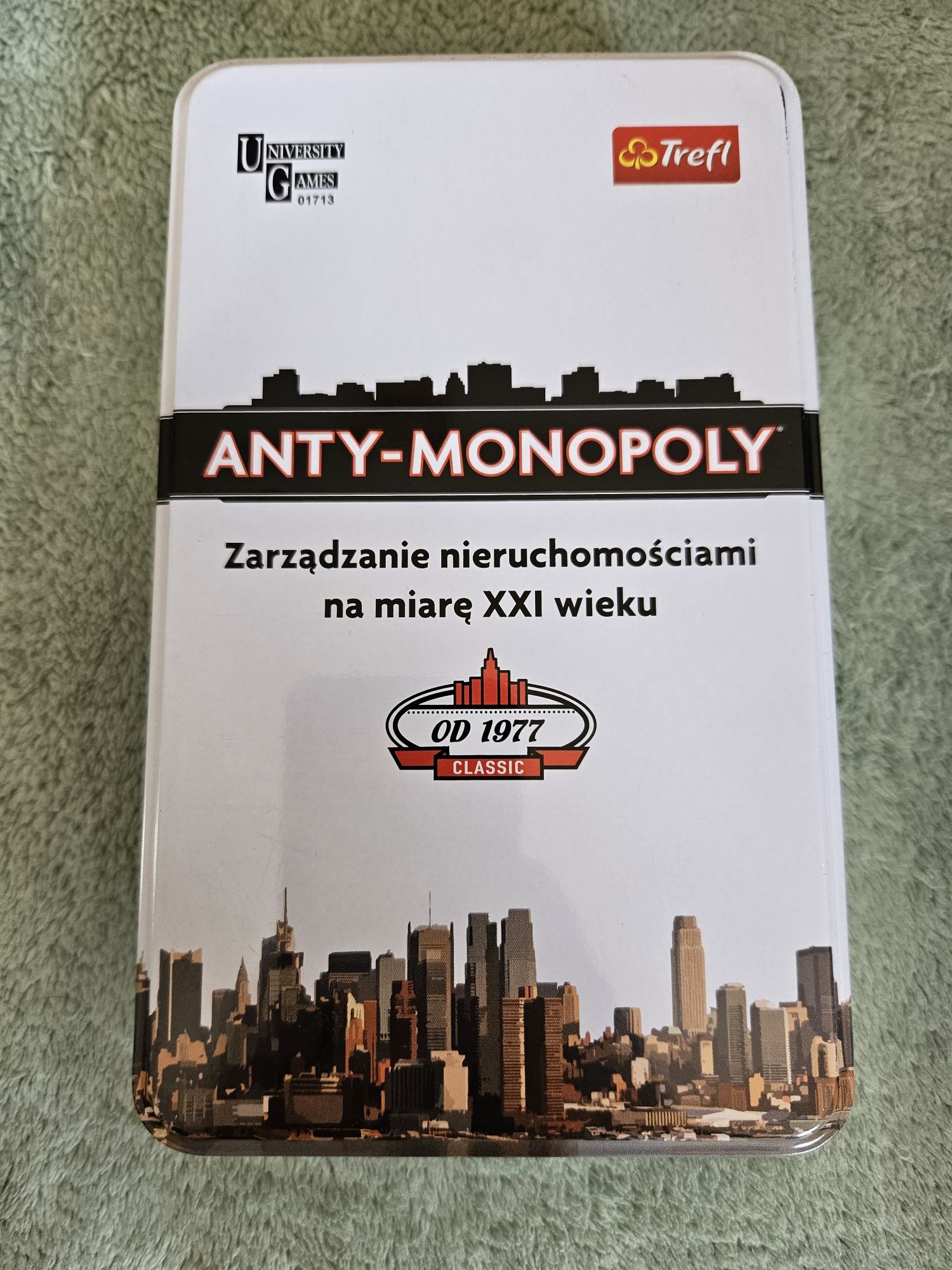 Gra anty monopoly trefl puszka