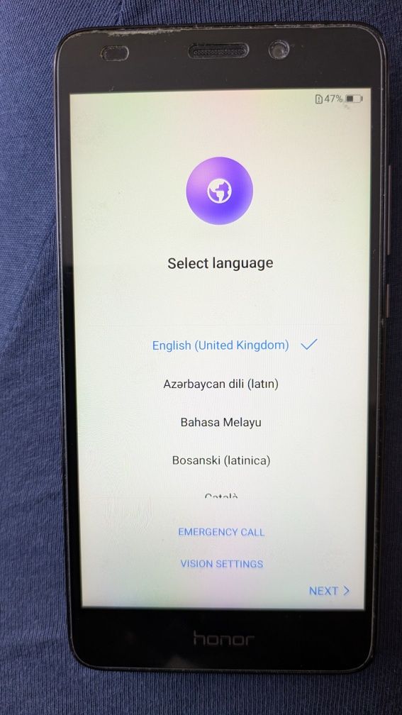 Smartfon Honor 7lite sprawny