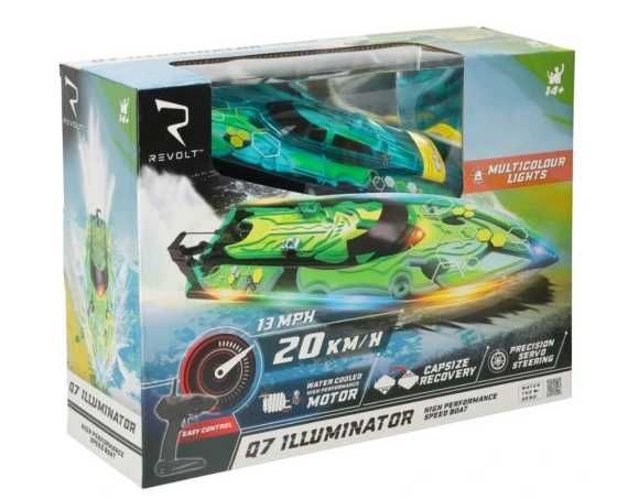 Motorówka łódka zdalnie sterowana na pilota 20km/h