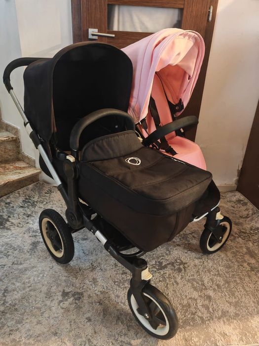 Bugaboo Donkey wózek podwójny+gondola