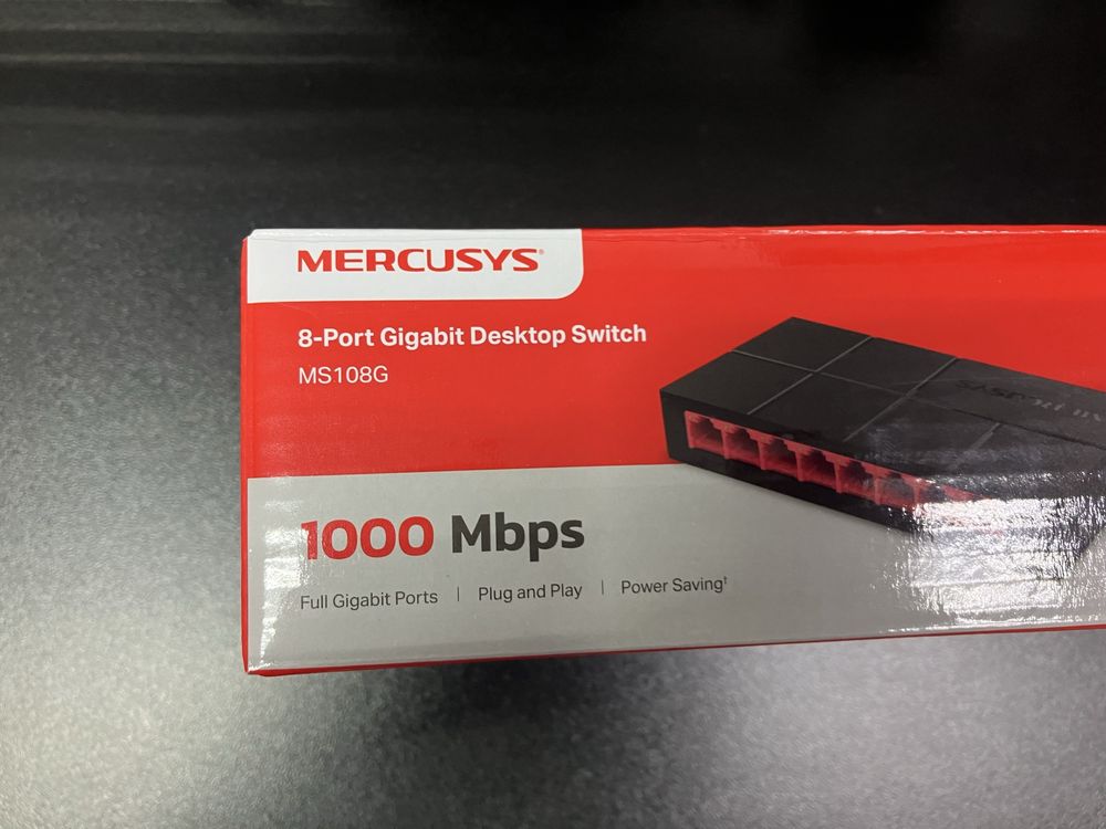 Мережевий комутатор Mercusys MS108G
