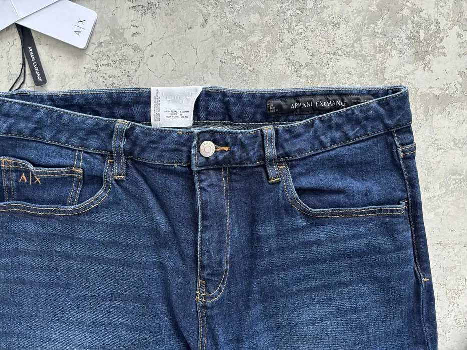 Джинси чоловічі Armani Exchange 33 розмір сині фірмові