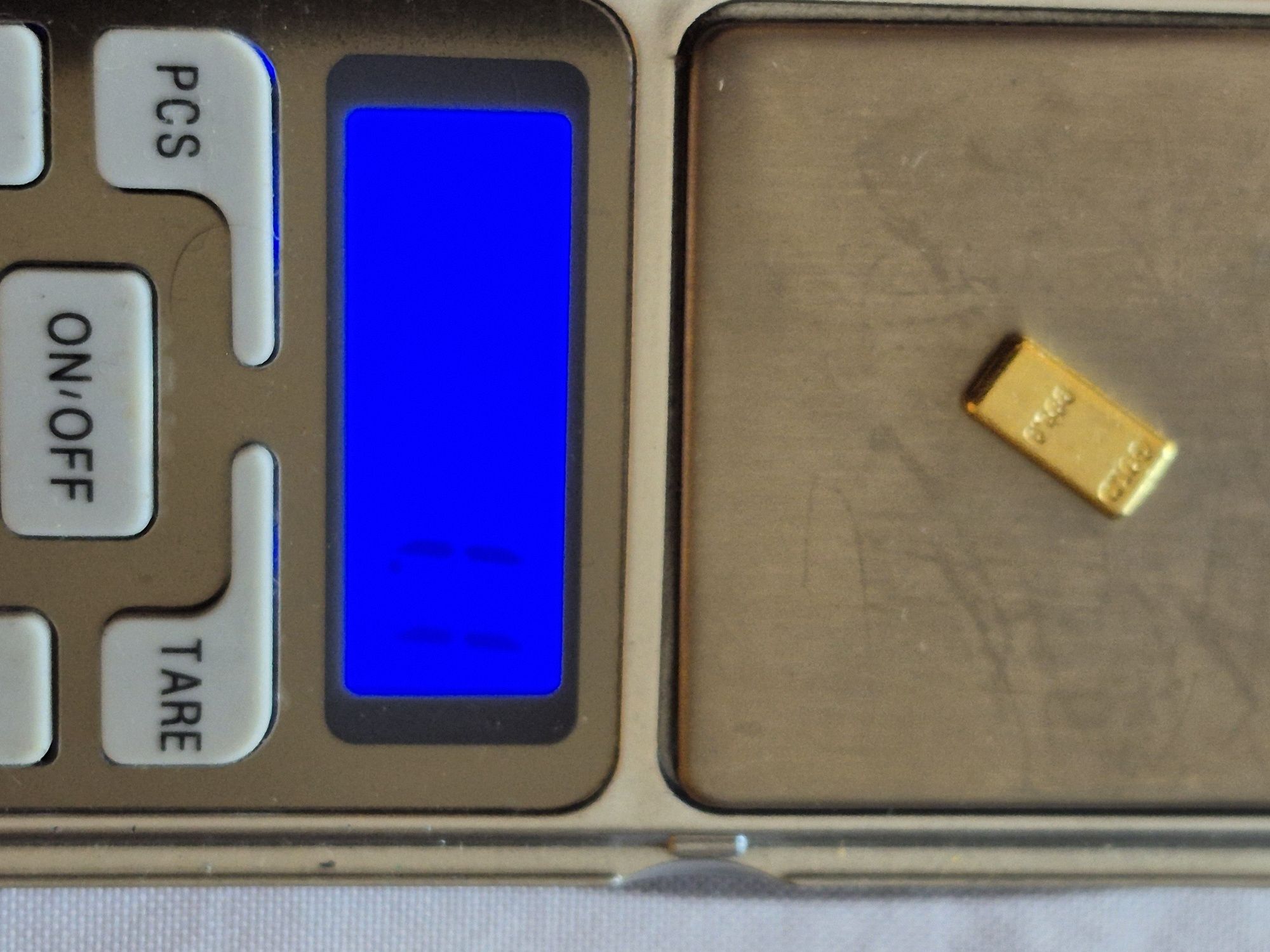Sztabka 1 gram złoto kolekcjionerskie