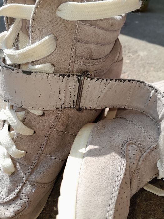 Ботинки 41розмір( світло- кофейні)