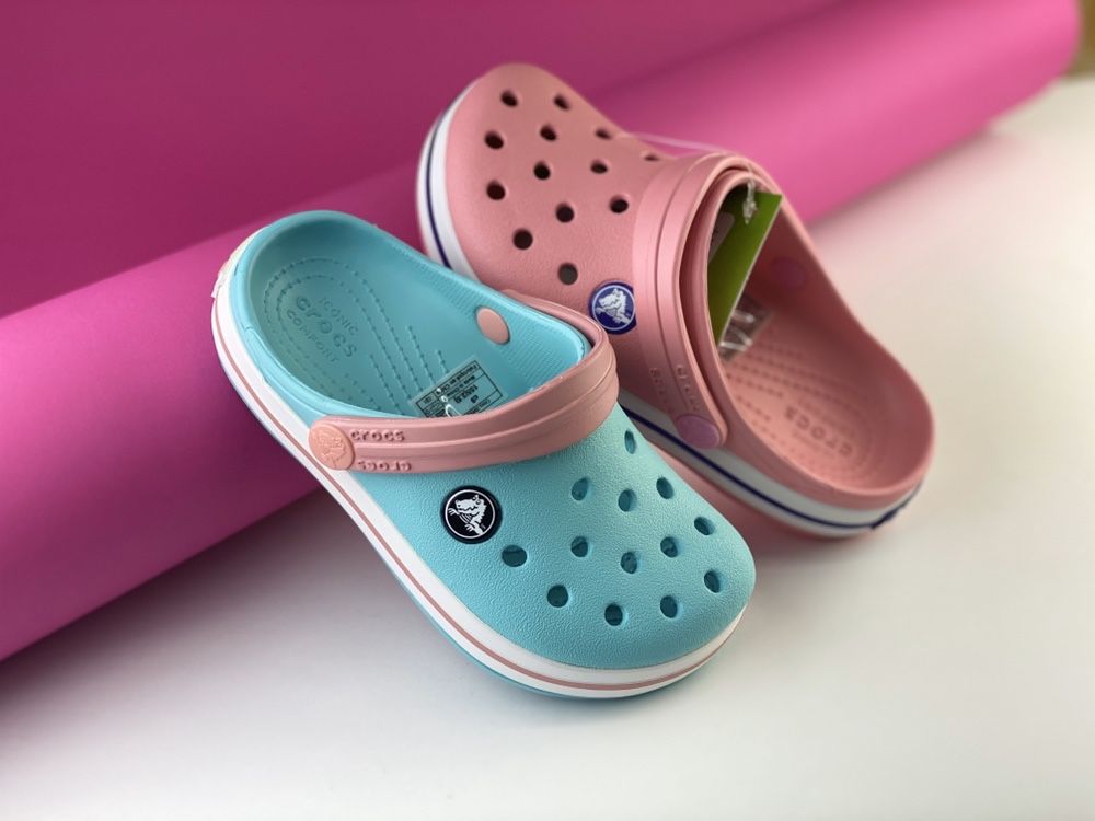 Crocs Crocband kids 24-34 р. купить Кроксы для деток в наличии 4 цвета