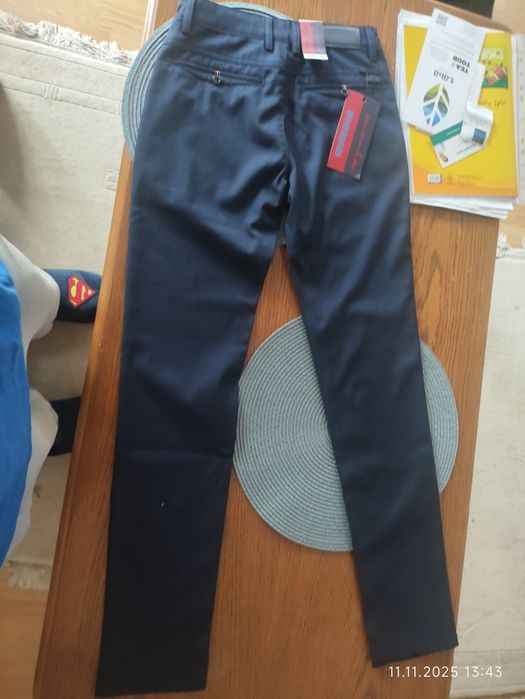 Spodnie garniturowe męskie