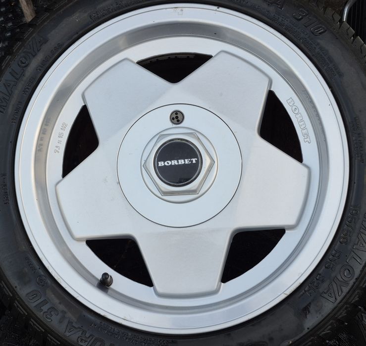 Alufelga 15" BORBET 5x112 oryginalna 1szt+Gratis