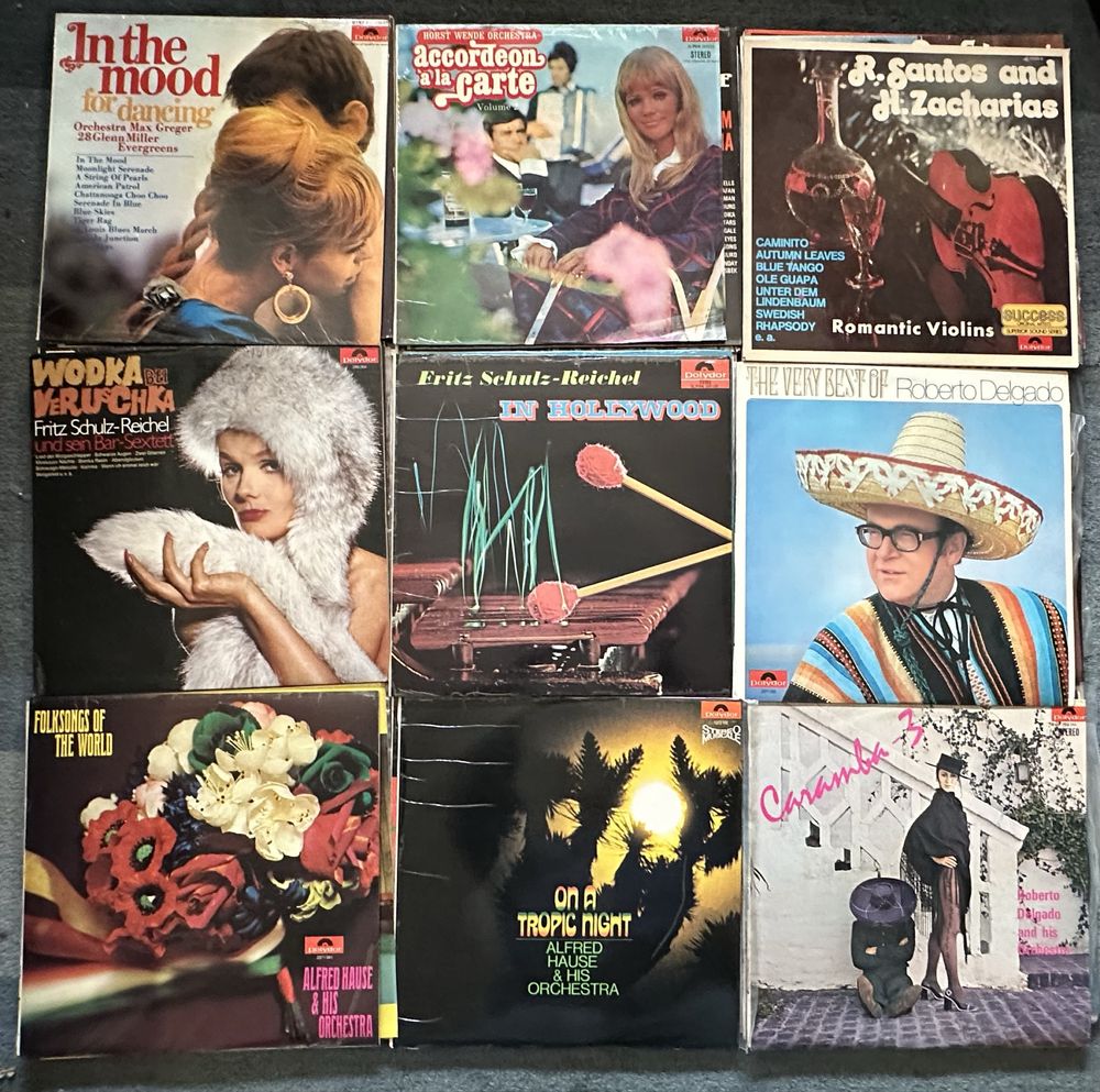 Lote 09 - 72 discos de vinil Lp's - Musica Clássica
