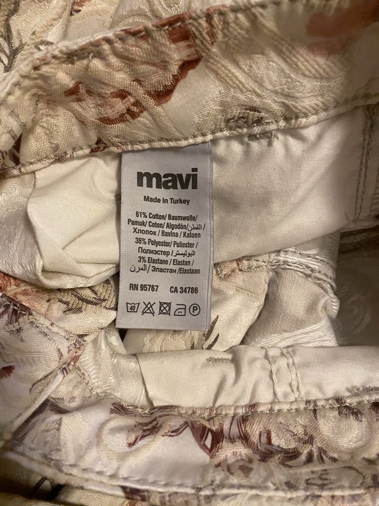 Spodnie chinosy damskie Mavi Jeans 38