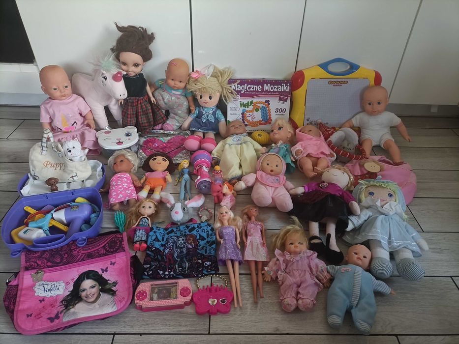 Zabawki dla dziewczynki duży zestaw