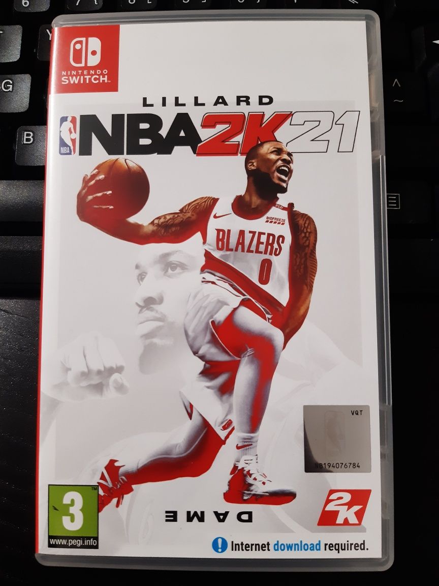 NBA 2k21 nintendo switch novo