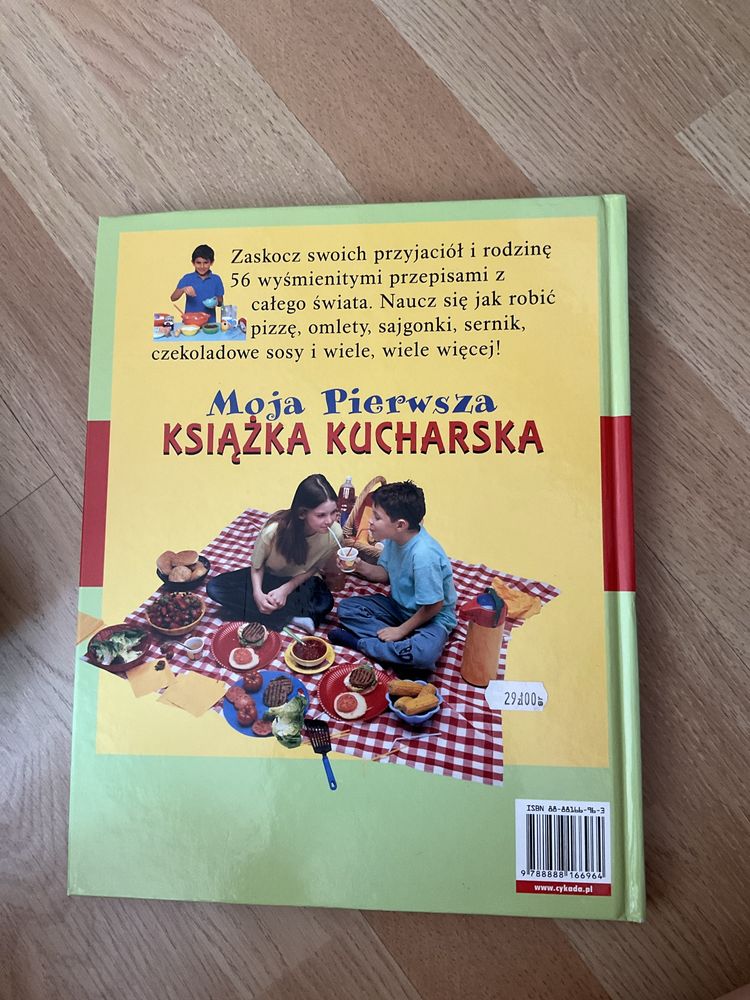 Moja pierwsza książka kucharska przepisy łatwe proste i przyjemne