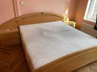 sypialnia -łóżko z szafkami plus materac , szafa oraz komoda z niemiec