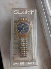 Relógio Swatch cronógrafo vintage (1992) original caixa e documentos