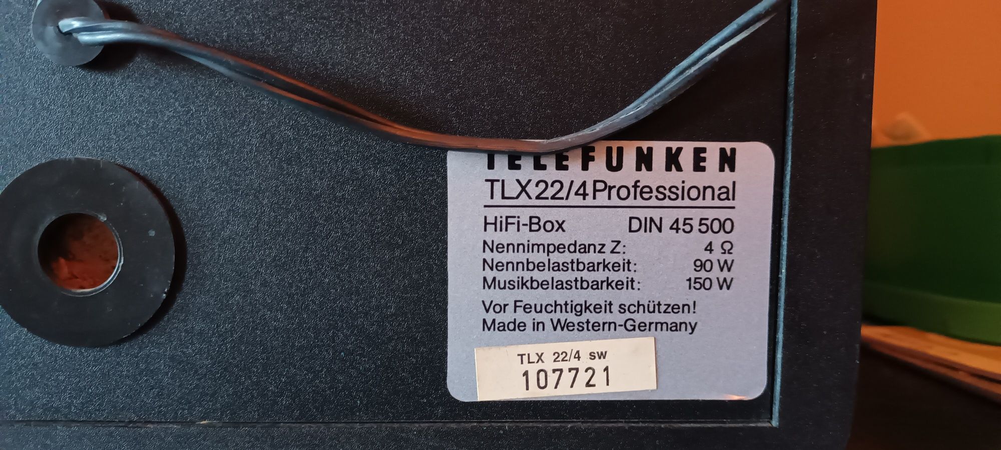Kolumny Telefunken Professional TLX 22/4
