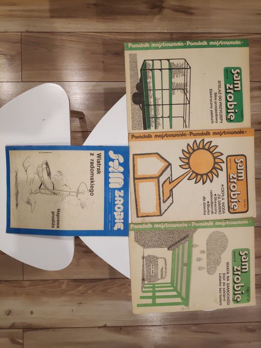 Magazyn, zeszyt "SAM ZROBIĘ" PRL  gazetka,