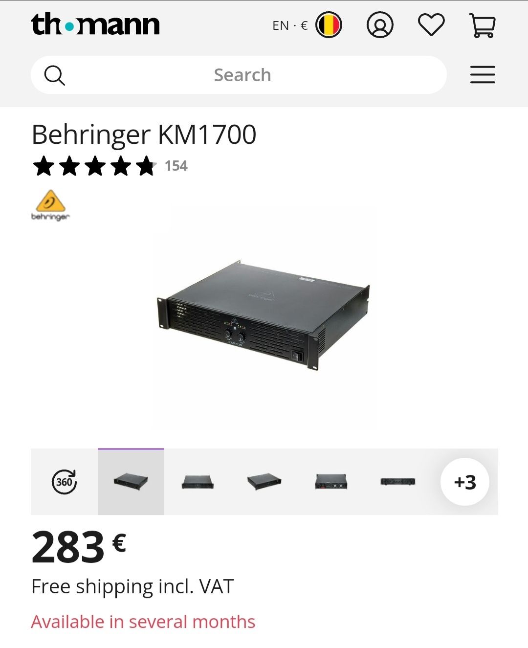 Behringer KM1700