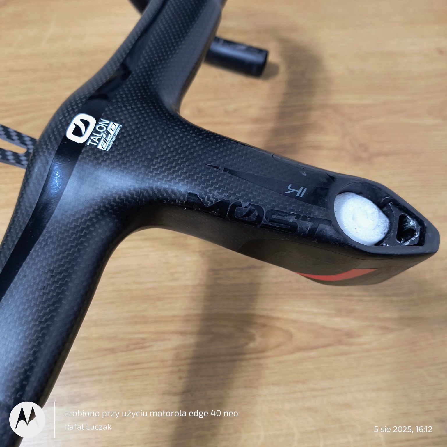 Most Pinarello Talon F10 kokpit