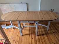 Stół Gamleby Ikea + 4 krzesła Leehamn