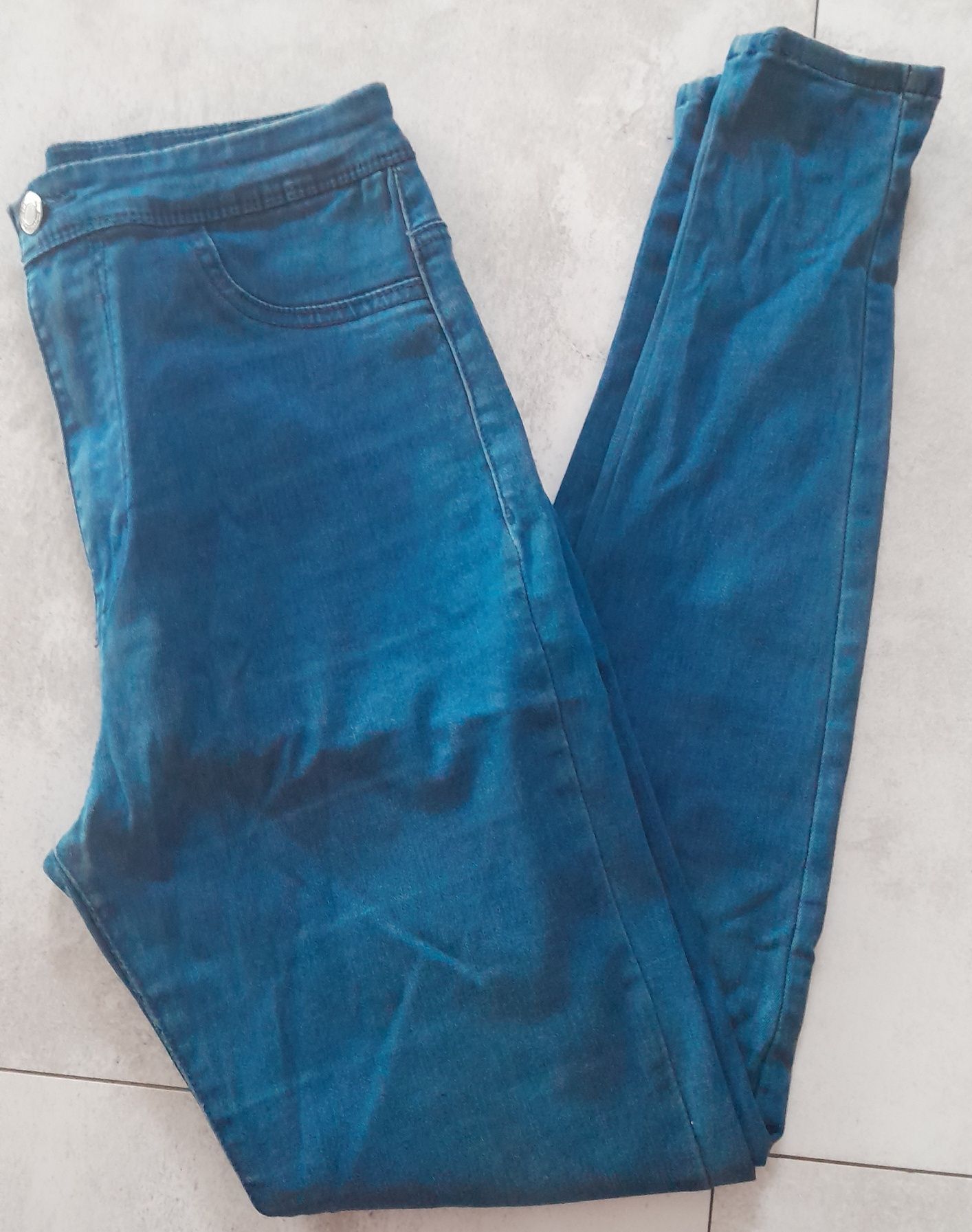 Spodnie damskie jeansy Bershka 38