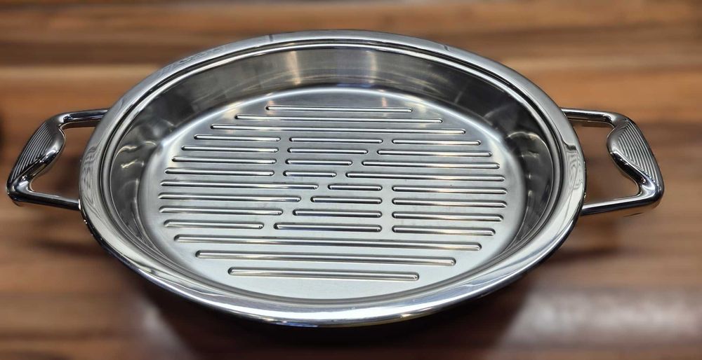 Brytfanna grillowa owalna 3 L Zepter  INDUKCJA