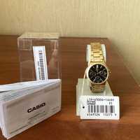 Новые позолоченные женские часы Casio недорого