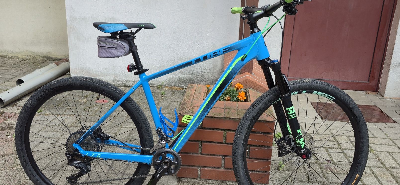 Cube LTD SL 2x blue'n'green 27,5  rama 18