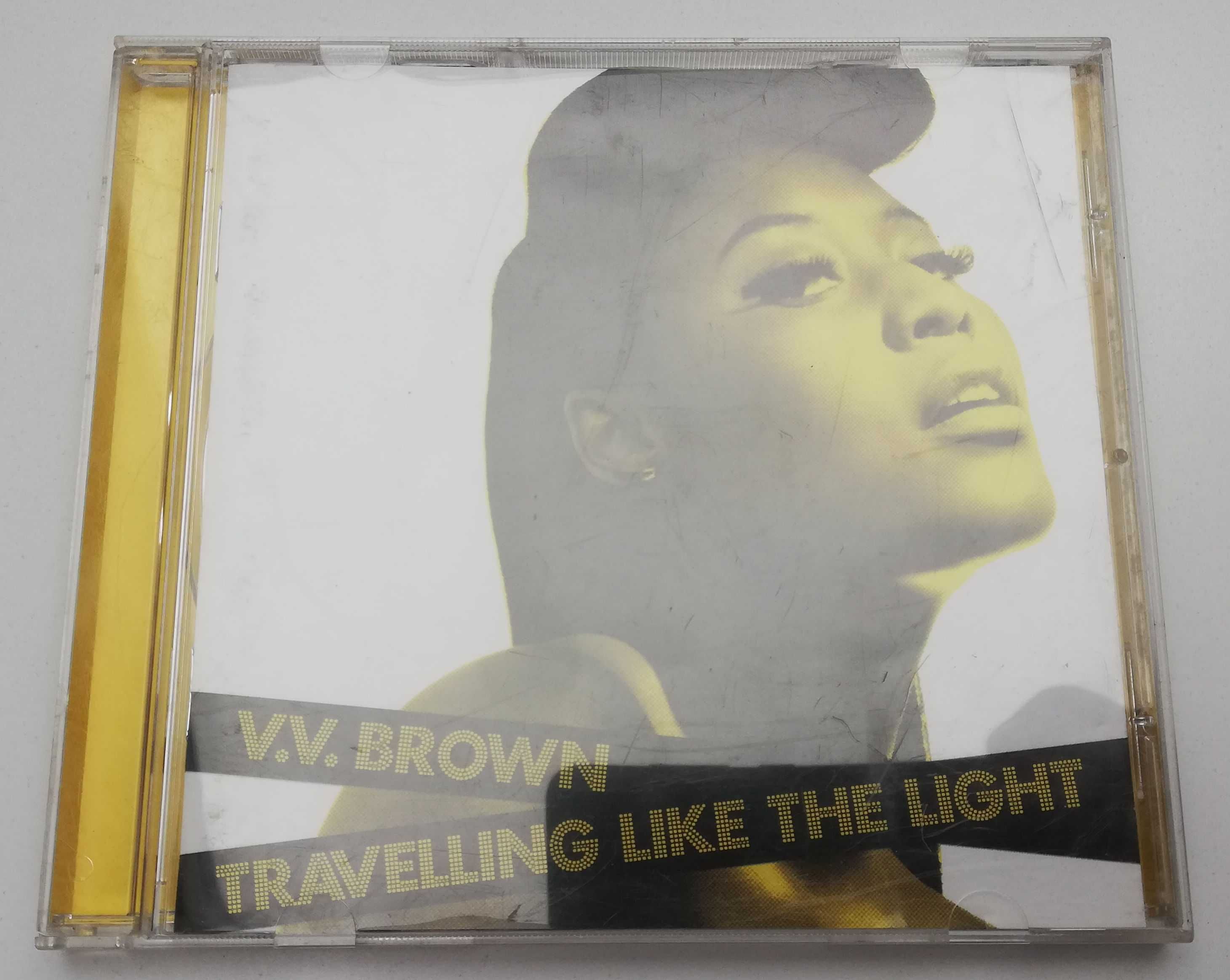 V. V. BROWN - Travelling Like The Light CD Retro Soul Pop Rock