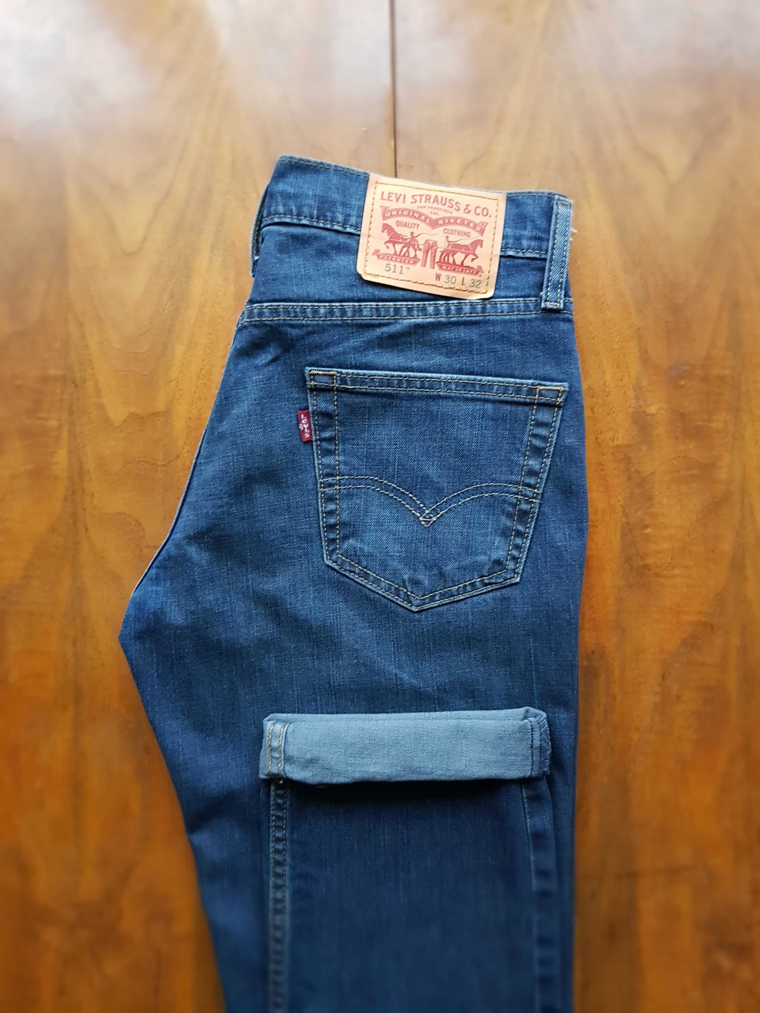 Джинсы (Levis 511) Made in Shrilanka ! W31/32-L31/32