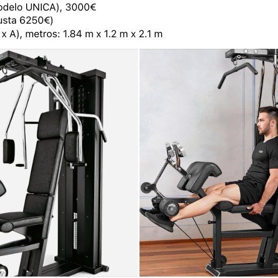 Máquina de musculação