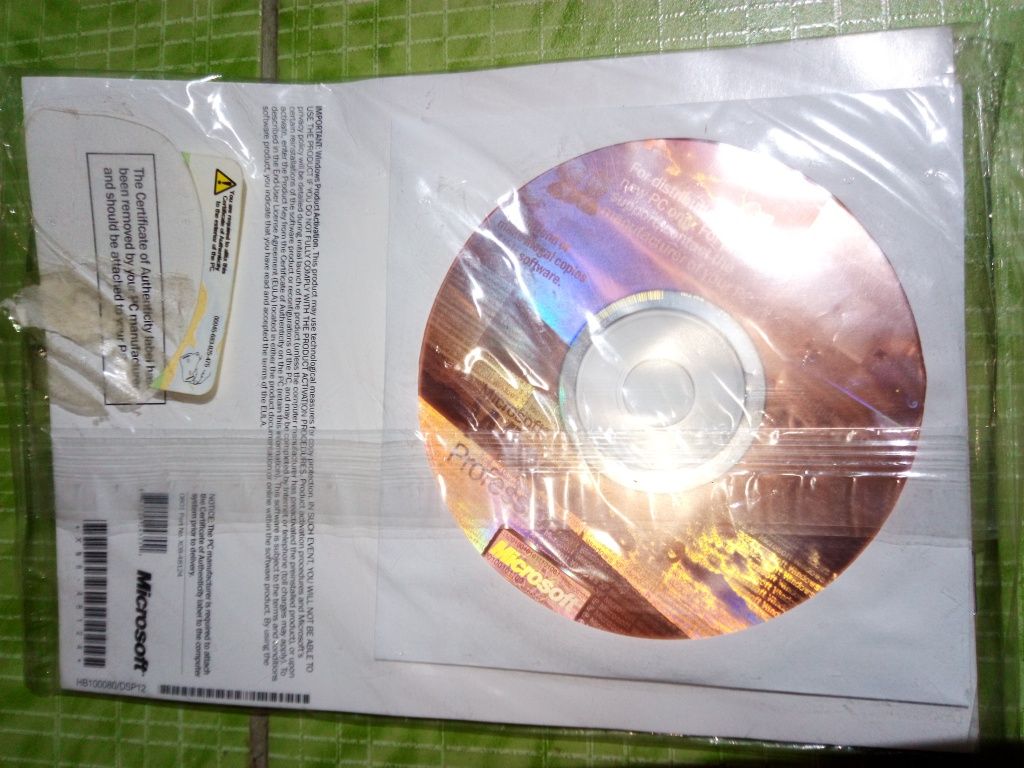 Windows XP Prof v2002, ПЗ оригінал