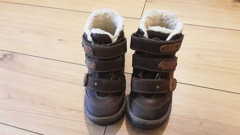 Buciki buty zimowe r 21 kozaki śniegowce