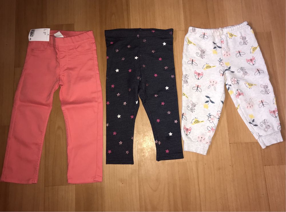 Штаны теплые джинсы Carters H&M 18 24