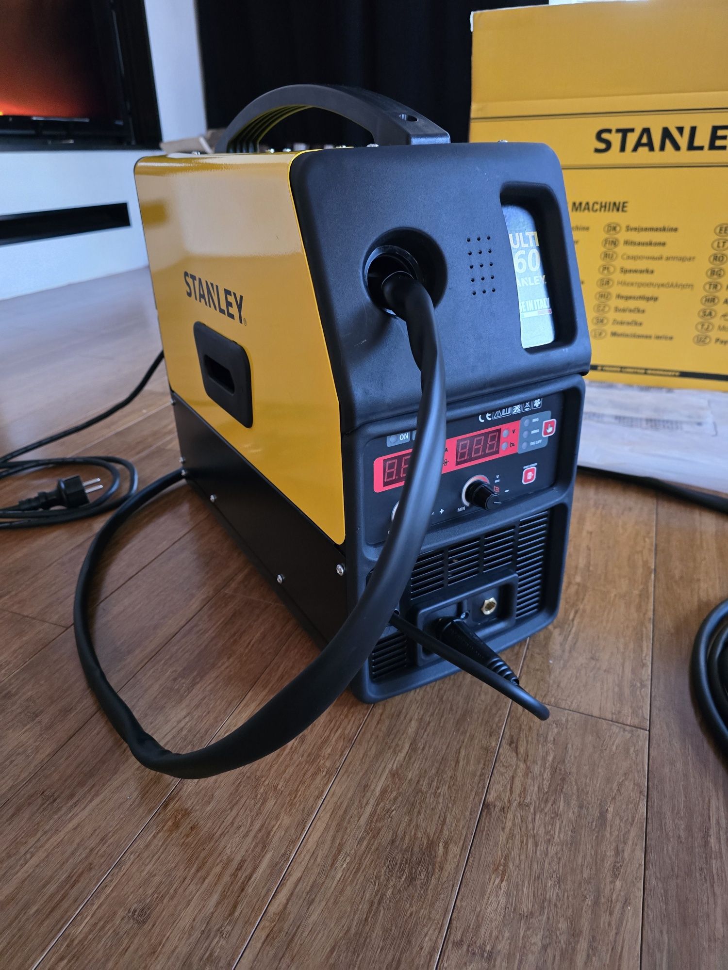 Spawarka Stanley inwerterowa Multi 160A NOWA GWARANCJA - MMA/MIG/TIG