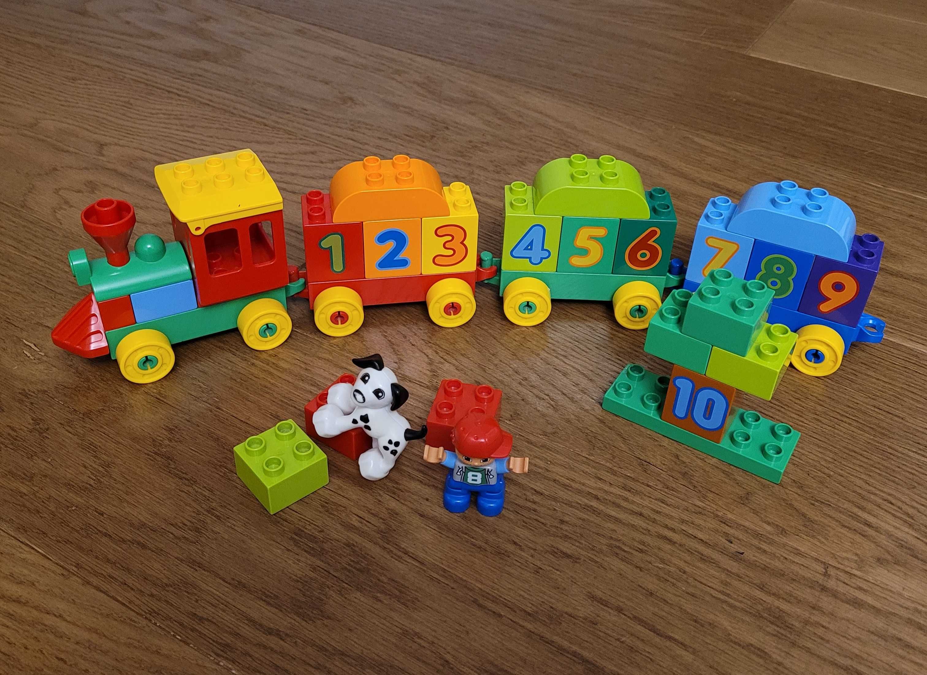 LEGO Duplo 10558 Pociąg z cyferkami, Stan bdb kompletne