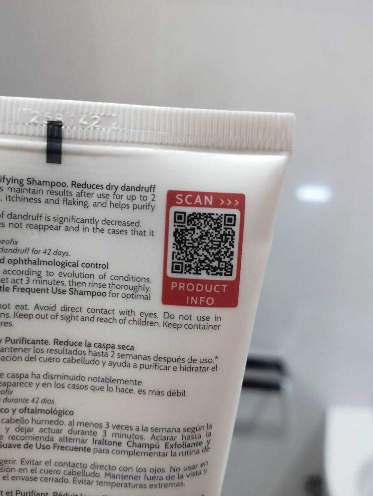 Shampoo Iraltone anti-caspa