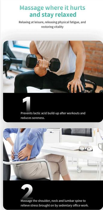 Масажний пістолет KiCA Evo Massage Gun | Топовий, 3200, 12mm