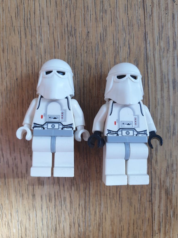 2x figurka lego SnowTrooper Light Bluish Gray star wars