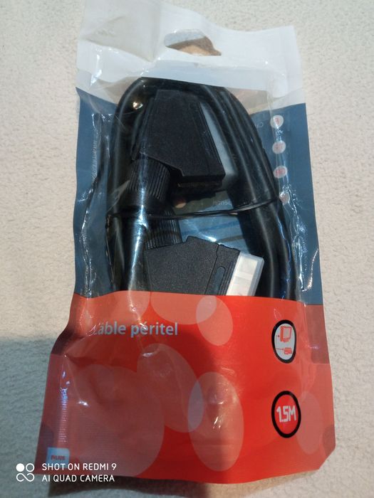 Kabel scart zapakowany 1.5m